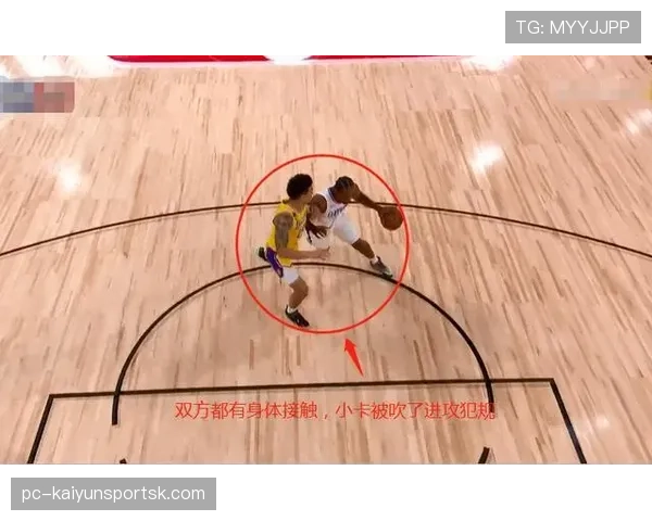 进攻犯规判罚关键：身体接触与推进优势界定